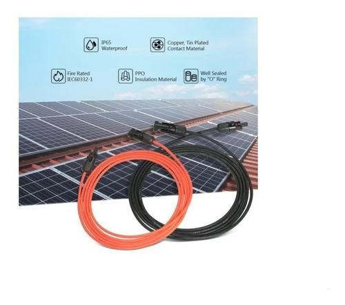 cable fotovoltaico 4mm2 conector mc4