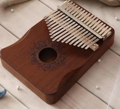 instrumento principiante dedo kalimba piano