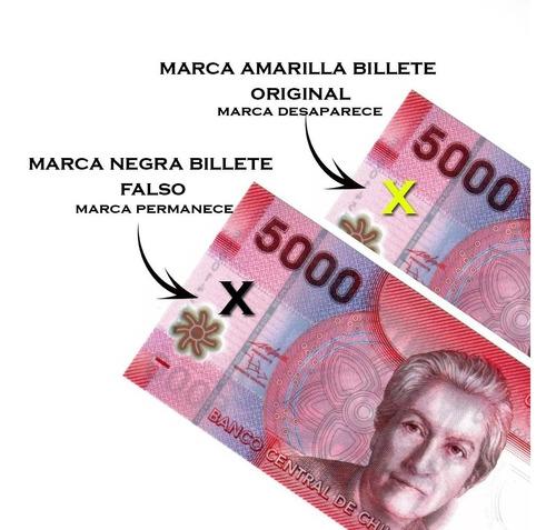 plumon lapiz detector billetes falsos