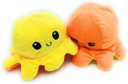 pulpo pulpito peluche reversible muñeco