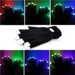 kit par guantes tiktok luces