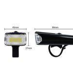 luz led delantera impermeable pilas