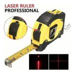 medir nivel laser nivelador cinta