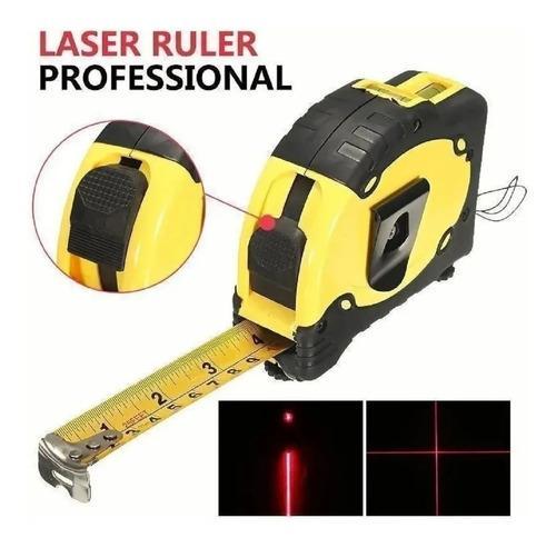 medir nivel laser nivelador cinta