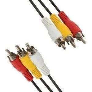 cable rca 3x3 audio video