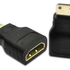 adaptador conversor hdmi hembra mini