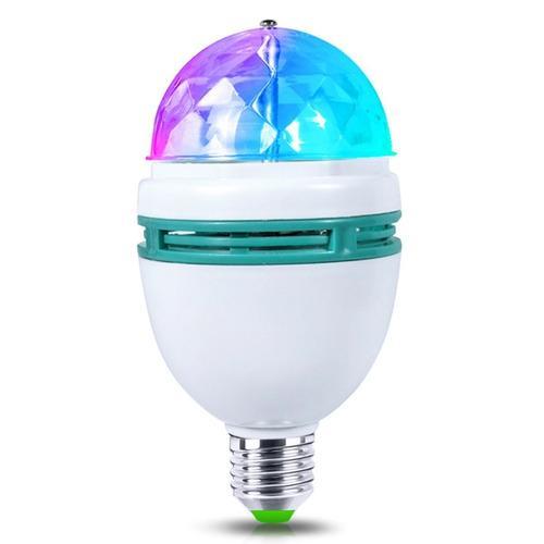 ampolleta led luces fiesta giratoria