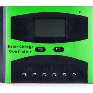 carga controlador solar digital 12v