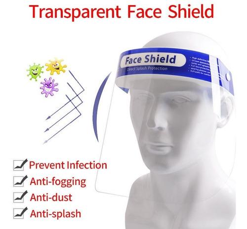 escudo facial protector mica completa
