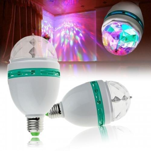 ampolleta led luces fiesta giratoria