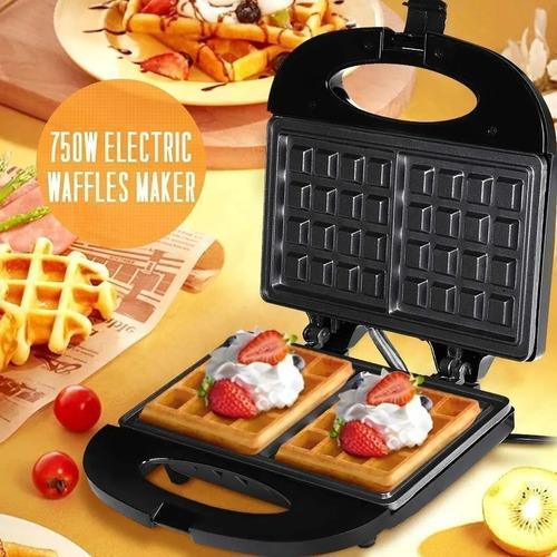 maquina panquequera + waffles desayuno