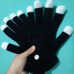 kit par guantes tiktok luces