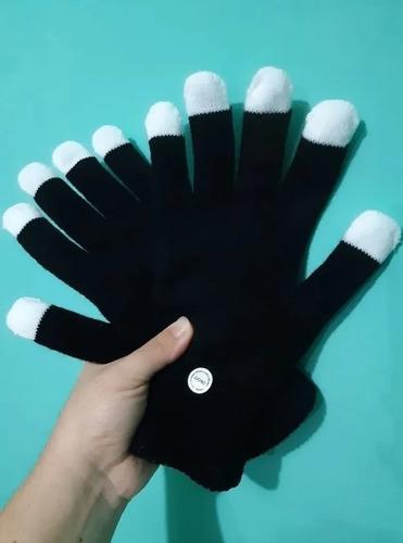 kit par guantes tiktok luces