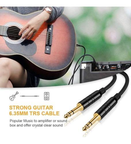 mm mono guitarra amplificador cable