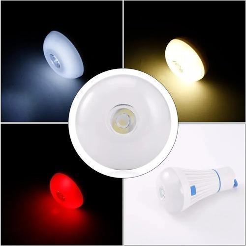 lampara linterna camping led pilas