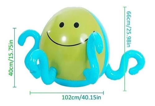 pulpo inflable rociador agua juegos