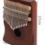 instrumento principiante dedo kalimba piano