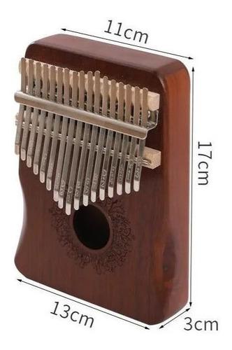 instrumento principiante dedo kalimba piano