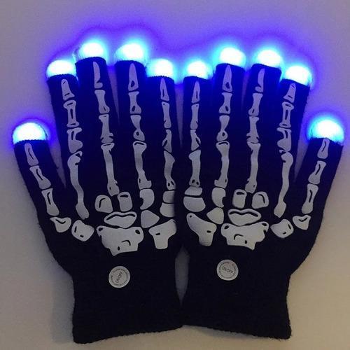 kit par guantes tiktok luces