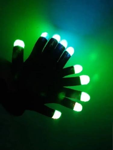 kit par guantes tiktok luces