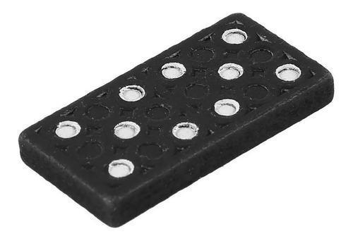 negro domino set caja madera