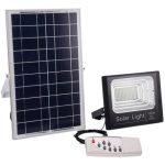 foco solar led 100w control