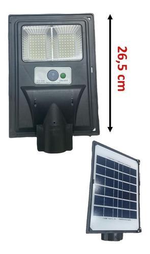 foco solar led publica panel