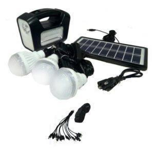 kit solar emergencia camping 220v