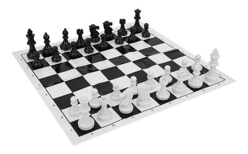 ajedrez plastico portatil calidad 29x29cm