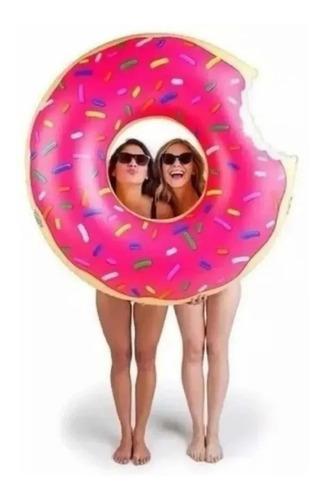 flotador inflable diseño donut dona