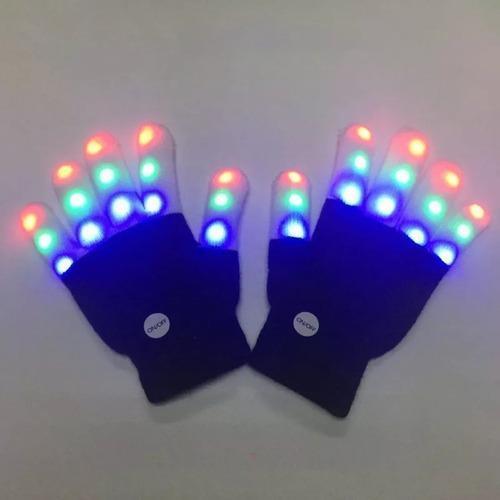 kit par guantes tiktok luces