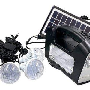 kit solar emergencia camping 220v