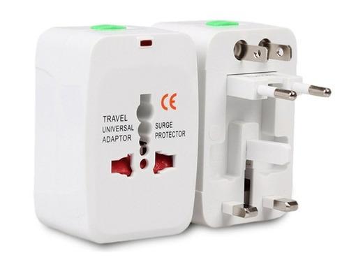 adaptador enchufe universal viajero internacional