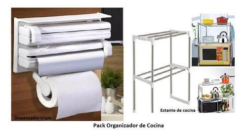 horno + dispensador triple papel