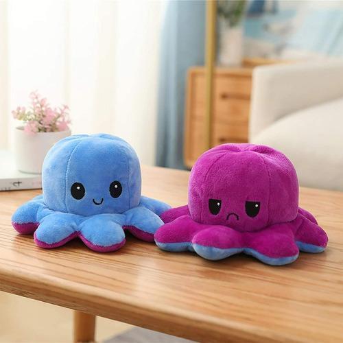 pulpo pulpito peluche reversible muñeco