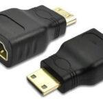 adaptador conversor hdmi hembra mini