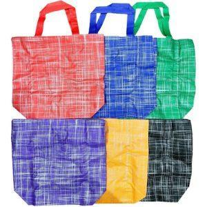 x12 bolsas tnt reutilizable ecologicas