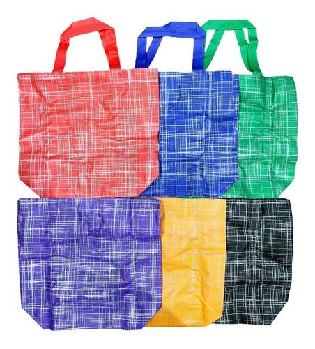 x12 bolsas tnt reutilizable ecologicas