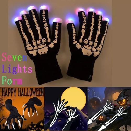 kit par guantes tiktok luces