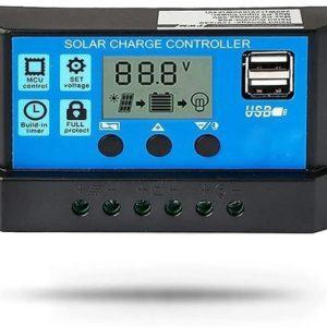 controlador carga panel solar regulador