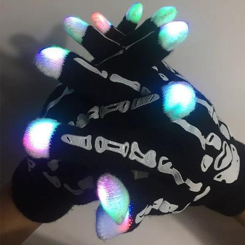 kit par guantes tiktok luces