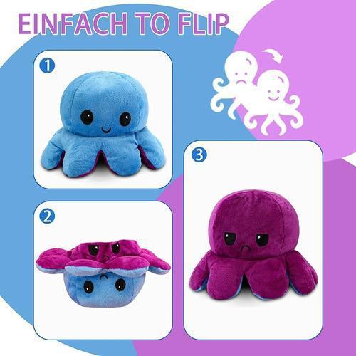 pulpo pulpito peluche reversible muñeco