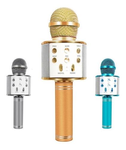 microfono inalambrico karaoke bluetooth bocina