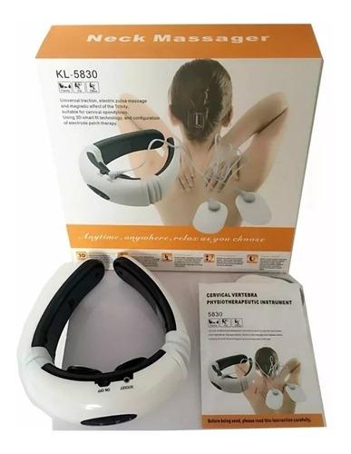 cuello electro estimulador cervical masajeador