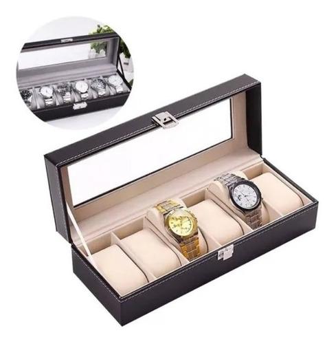 caja organizador estuche relojes