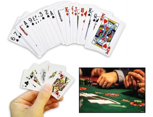 set poker cartas naipes +